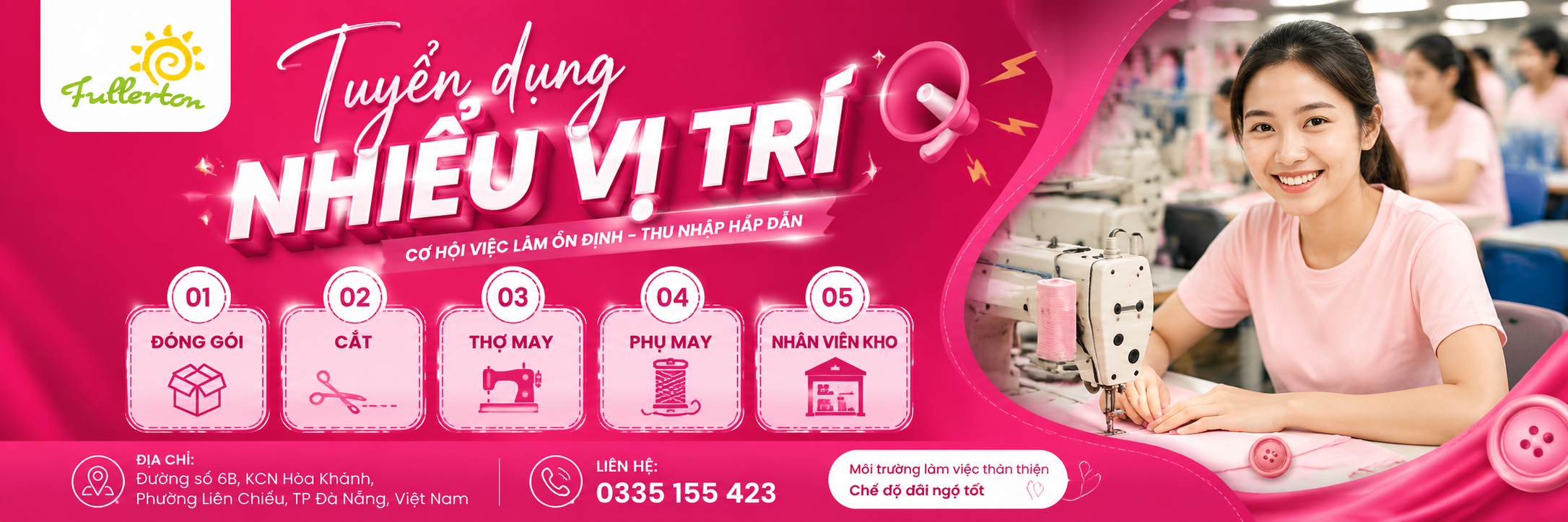 Công Ty TNHH Sản Xuất Fullerton